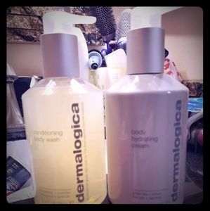 Dermalogica body wash and lotion